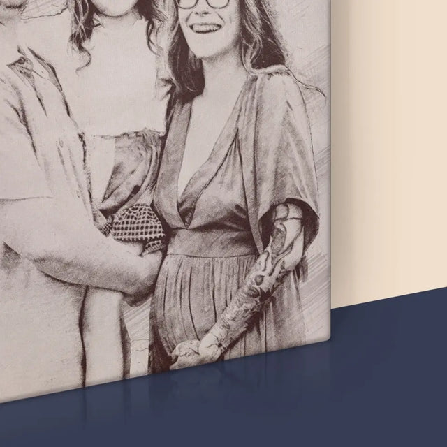 Zdjęcie: Szkic - Obraz Na Płótnie