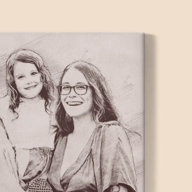 Zdjęcie: Szkic - Obraz Na Płótnie