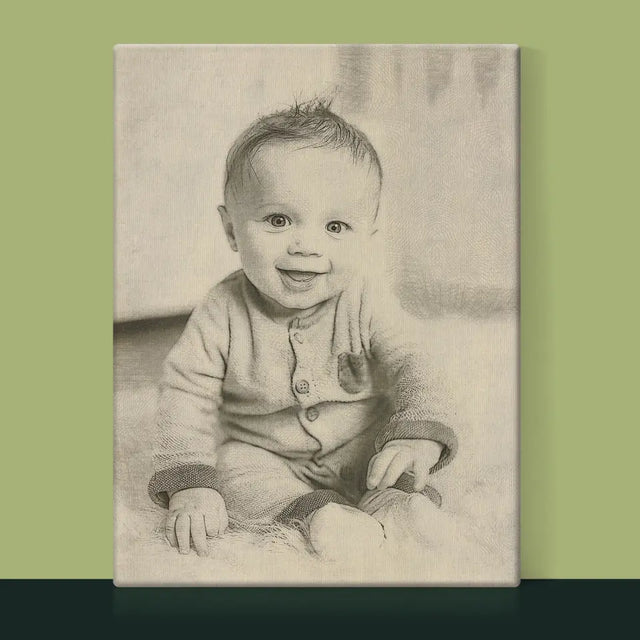 Zdjęcie: Hand Drawing - Obraz Na Płótnie