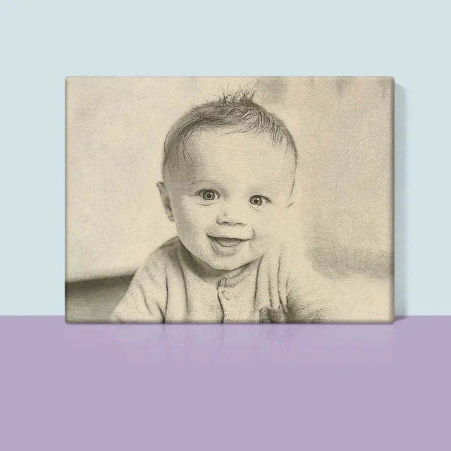 Zdjęcie: Hand Drawing - Obraz Na Płótnie