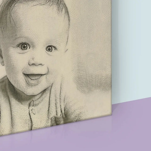 Zdjęcie: Hand Drawing - Obraz Na Płótnie