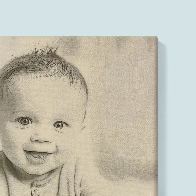 Zdjęcie: Hand Drawing - Obraz Na Płótnie