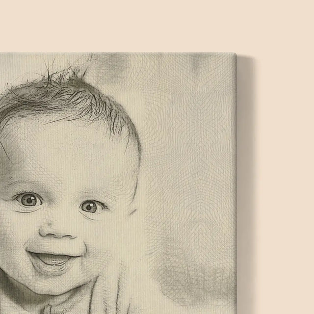 Zdjęcie: Hand Drawing - Obraz Na Płótnie