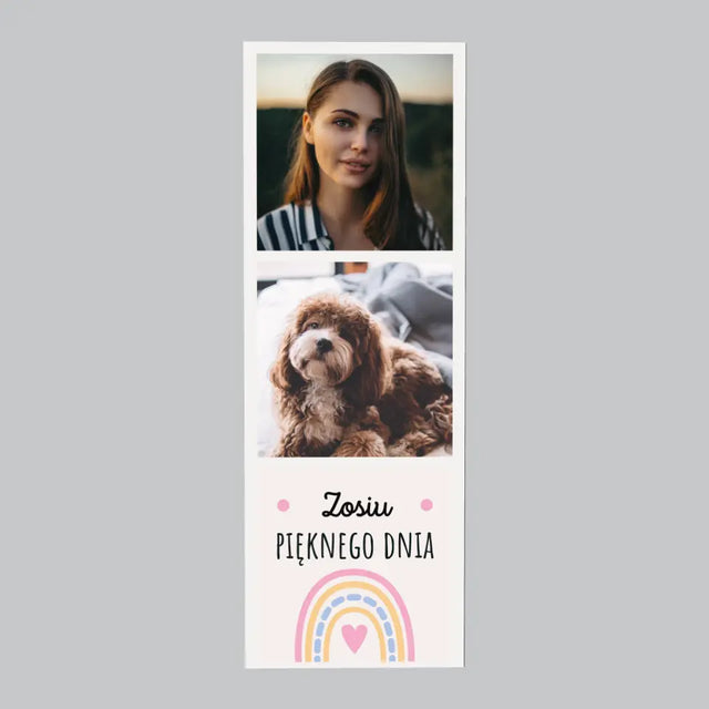 Fotokolaż: Pięknego Dnia - Magnes na lodówkę
