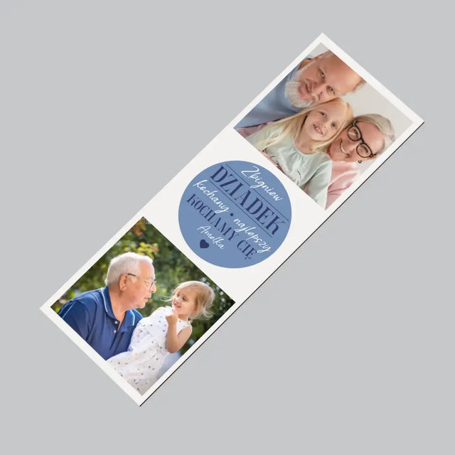 Fotokolaż: Kochany Dziadek - Magnes na lodówkę