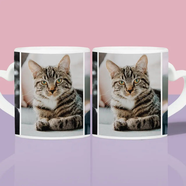 Fotokolaż: 3 Zdjęcia - Kubki Dla Par