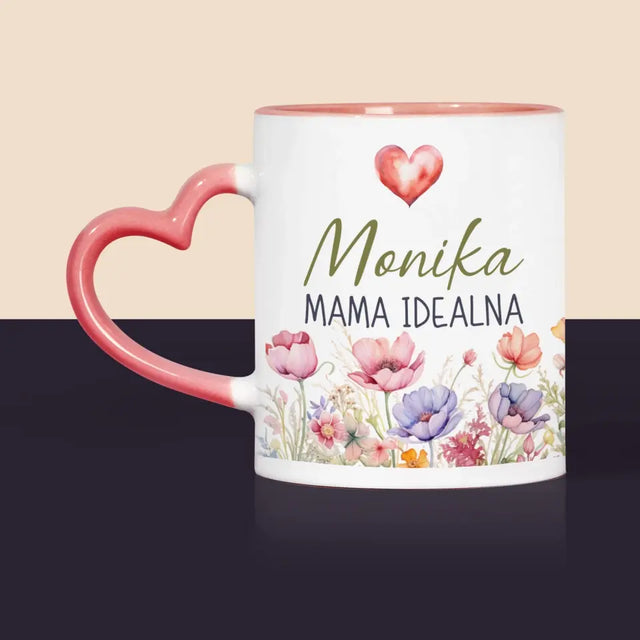 Monogram: Mama Idealna - Kubek z Nadrukiem