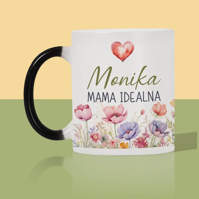 Monogram: Mama Idealna - Kubek z Nadrukiem
