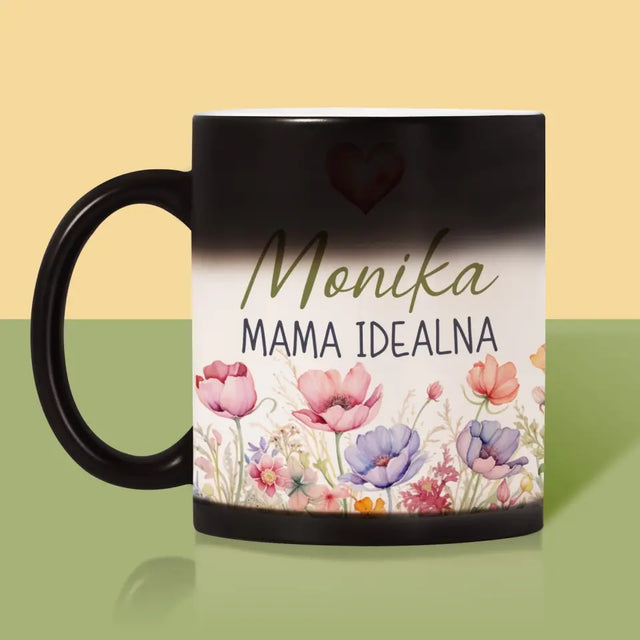 Monogram: Mama Idealna - Kubek z Nadrukiem