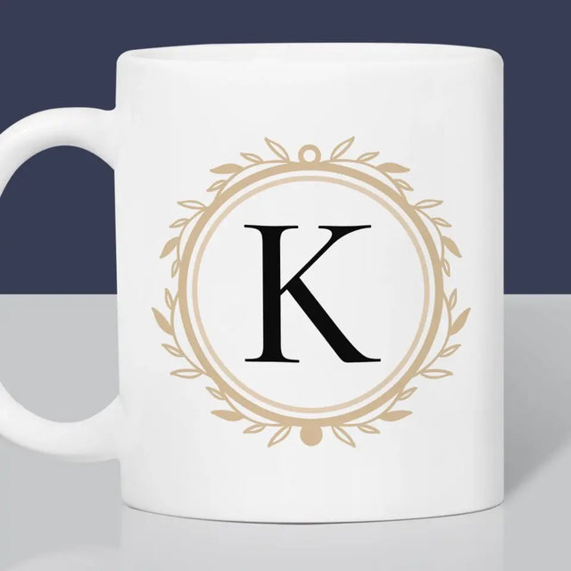 Monogram: Monogram Ozdobny - Kubek z Nadrukiem