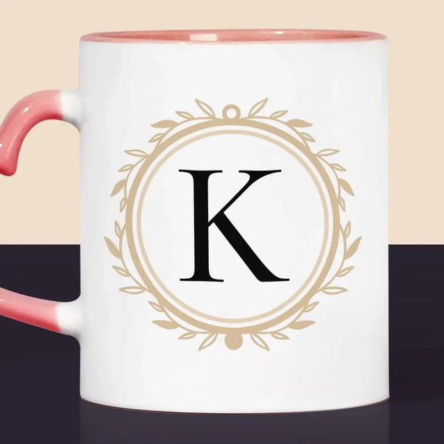 Monogram: Monogram Ozdobny - Kubek z Nadrukiem