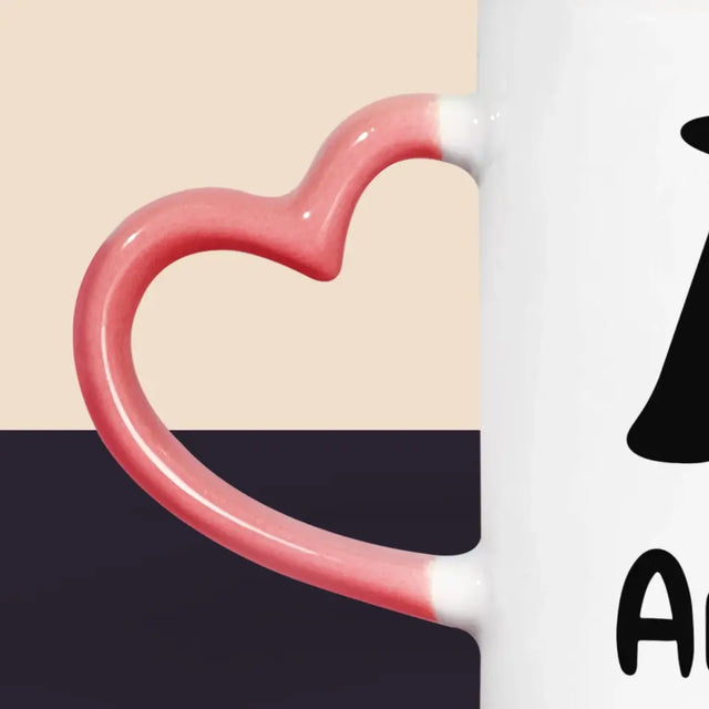 Monogram: Twój Inicjał z Imieniem - Kubek z Nadrukiem