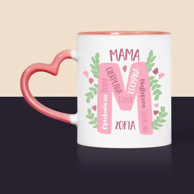 Monogram: Mama Cechy - Kubek z Nadrukiem