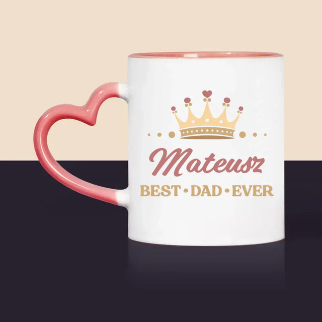 Monogram: Best Dad - Kubek z Nadrukiem