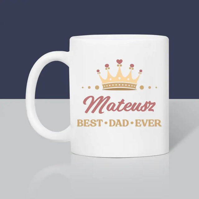 Monogram: Best Dad - Kubek z Nadrukiem