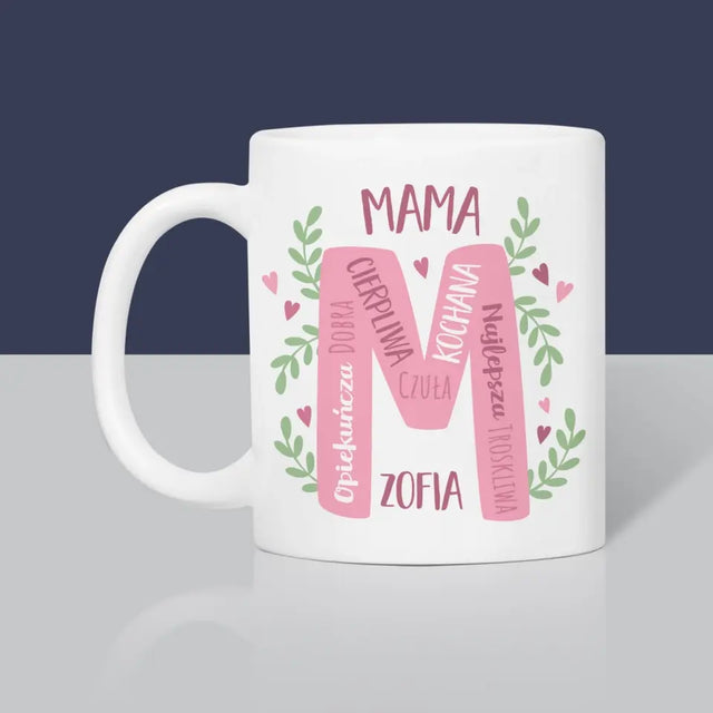 Monogram: Mama Cechy - Kubek z Nadrukiem