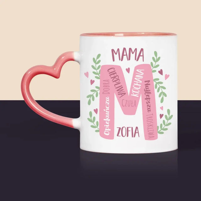 Monogram: Mama Cechy - Kubek z Nadrukiem