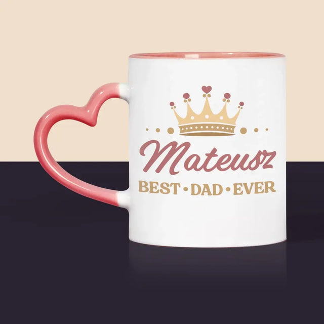 Monogram: Best Dad - Kubek z Nadrukiem