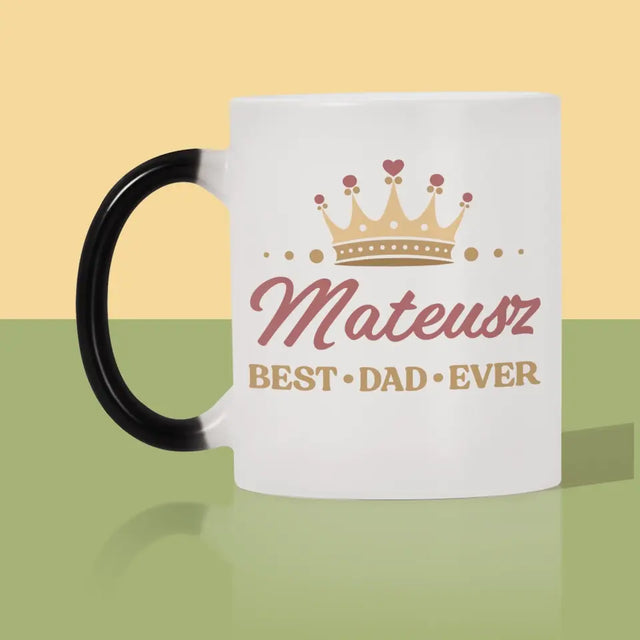 Monogram: Best Dad - Kubek z Nadrukiem