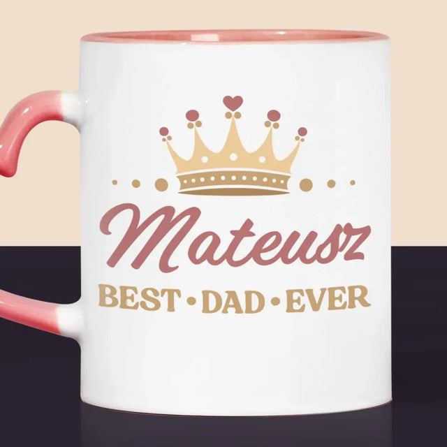 Monogram: Best Dad - Kubek z Nadrukiem
