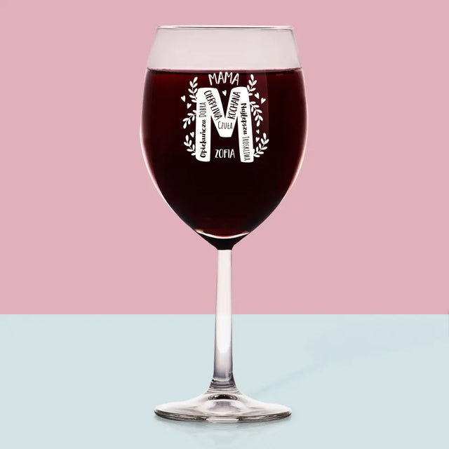 Monogram: Mama Cechy - Kieliszek Do Wina