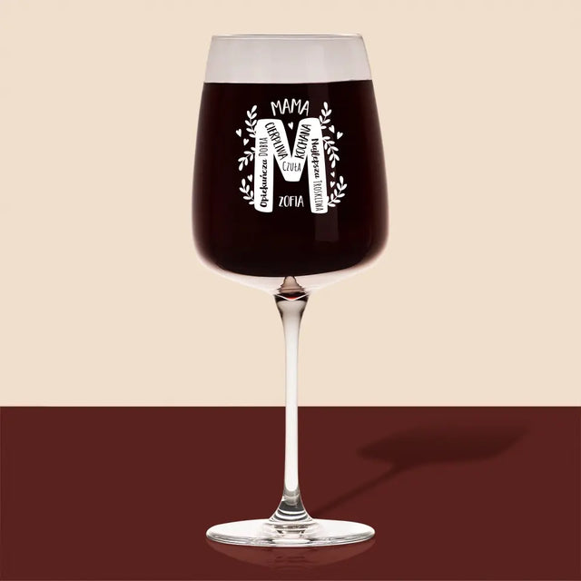 Monogram: Mama Cechy - Kieliszek Do Wina