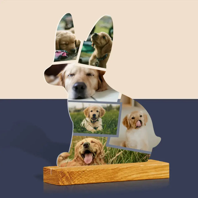 Kształt Ze Zdjęć: Pies - Szkło Akrylowe z Nadrukiem