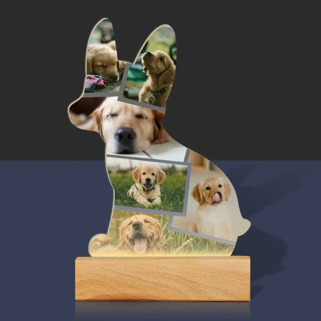 Kształt Ze Zdjęć: Pies - Szkło Akrylowe z Nadrukiem