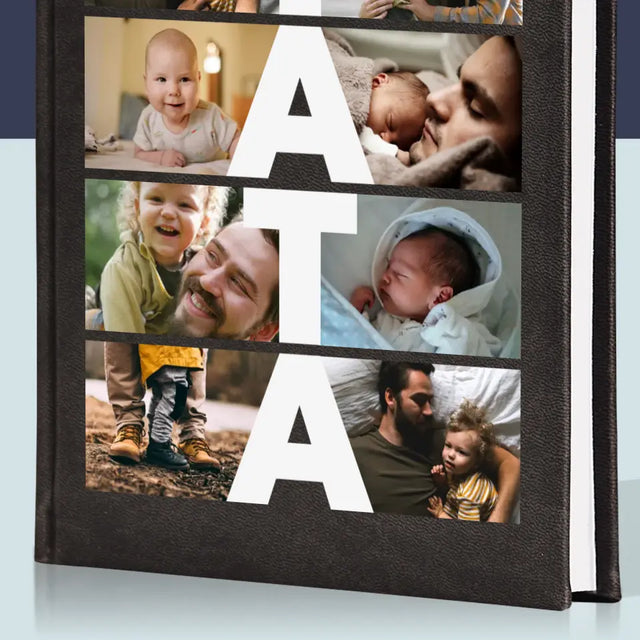 Fotokolaż: Tata - Planer Książkowy z Nadrukiem