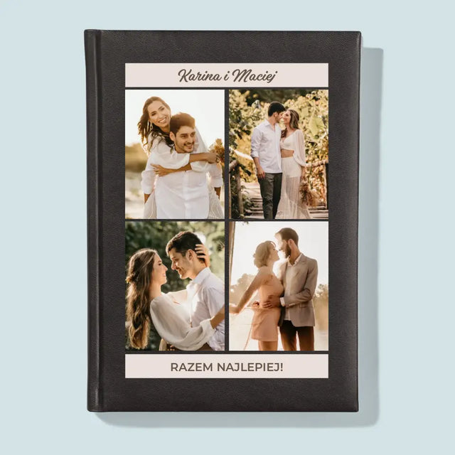 Fotokolaż: Razem Najlepiej - Planer Książkowy z Nadrukiem