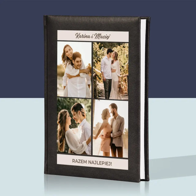 Fotokolaż: Razem Najlepiej - Planer Książkowy z Nadrukiem