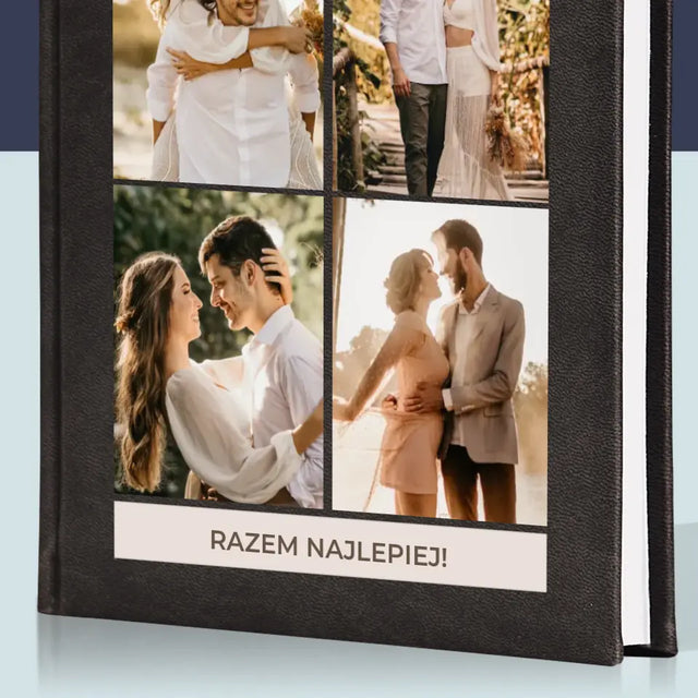 Fotokolaż: Razem Najlepiej - Planer Książkowy z Nadrukiem