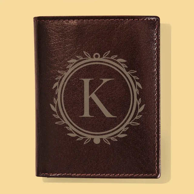 Monogram: Monogram Ozdobny - Portfel Męski z Grawerem