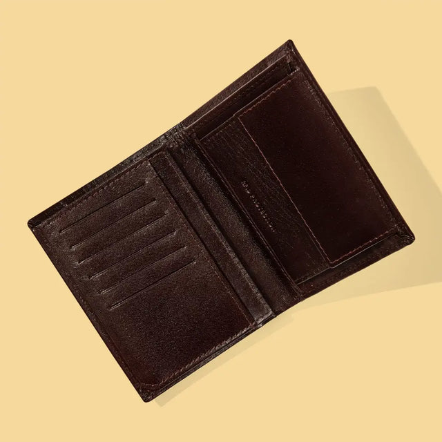 Monogram: Imię Elegant - Portfel Męski z Grawerem