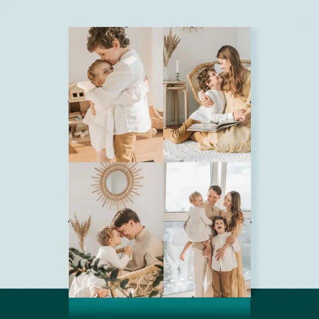 Fotokolaż: 4 Zdjęcia - Personalizowany Plakat