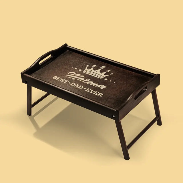 Monogram: Best Dad - Taca Śniadaniowa