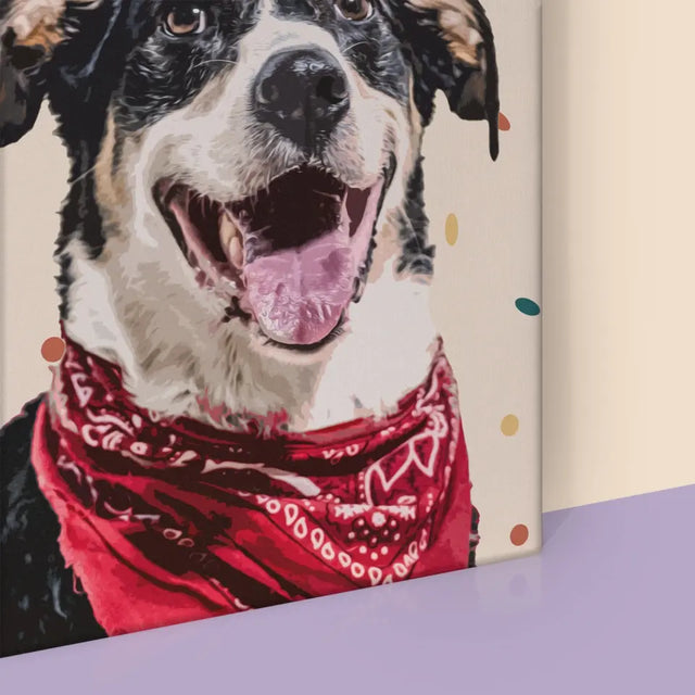 Portret Zwierzaka: Kundelek - Wydruk ze Zdjęciem Zwierzaka