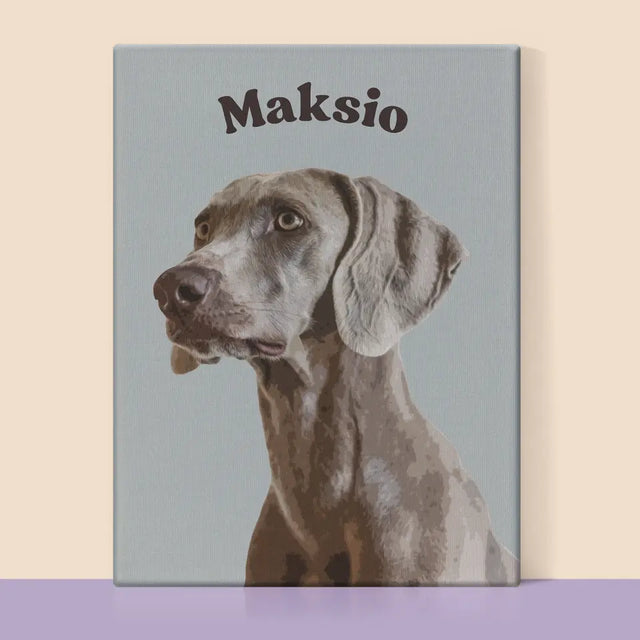 Portret Zwierzaka: Wyżeł - Wydruk ze Zdjęciem Zwierzaka