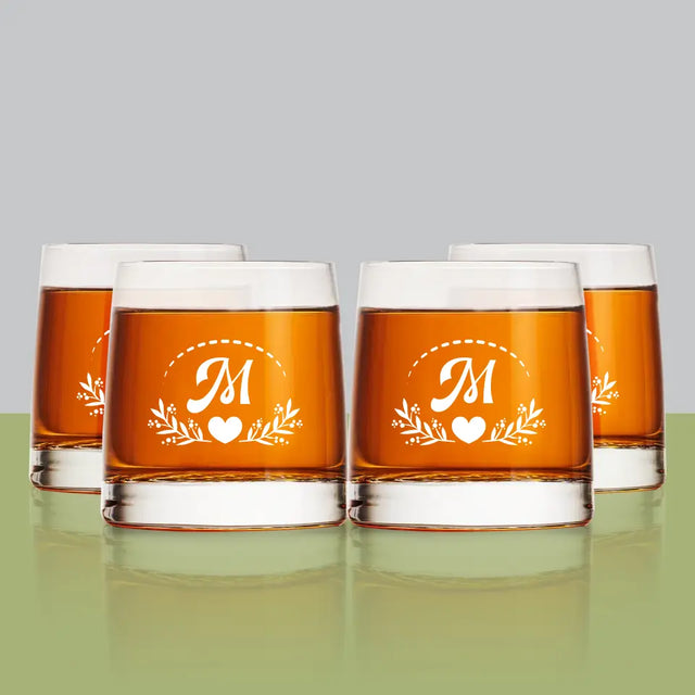 Monogram: Monogram Listki - Szklanka Do Whisky