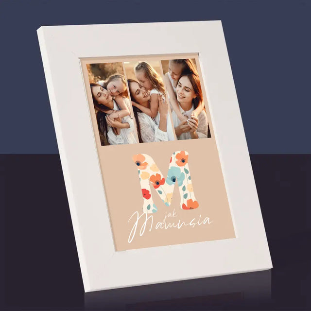Fotokolaż: M Jak Mamusia - Ramka Na Zdjęcie