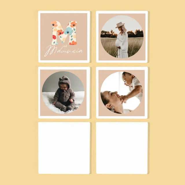 Fotokolaż: M Jak Mamusia - Podkładki Pod Kubki