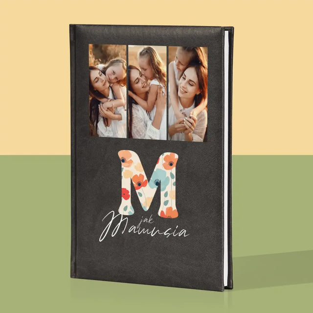 Fotokolaż: M Jak Mamusia - Notes Książkowy z Nadrukiem