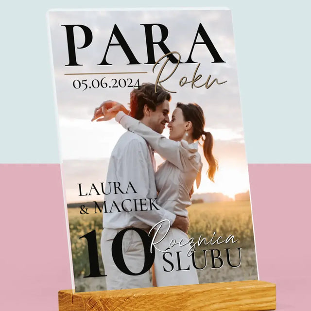 Okładka Magazynu: Para Roku - Wydruk Na Szkle Akrylowym