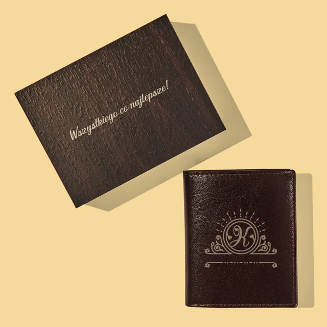 Monogram: Monogram 2 - Portfel Męski z Grawerem