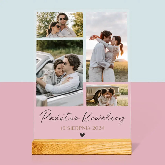 Fotokolaż: Państwo - Wydruk Na Szkle Akrylowym