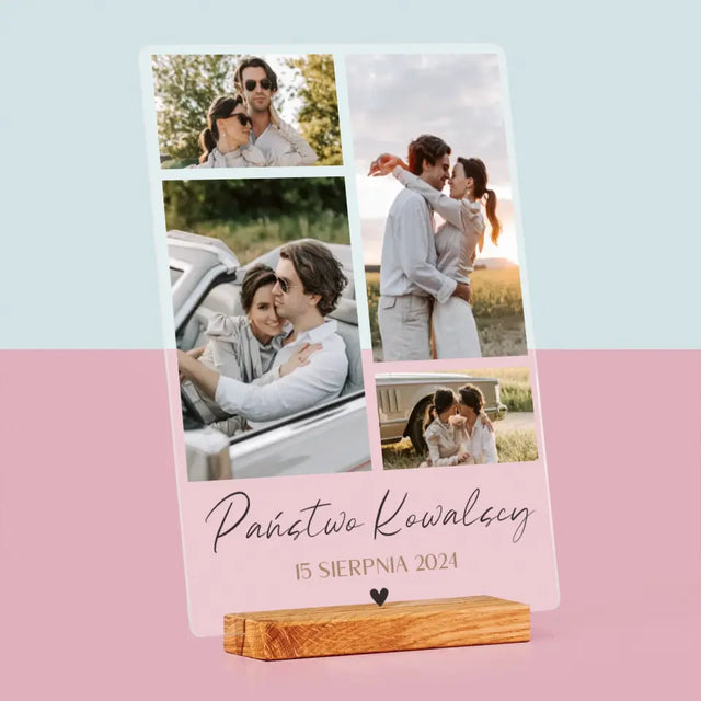 Fotokolaż: Państwo - Wydruk Na Szkle Akrylowym