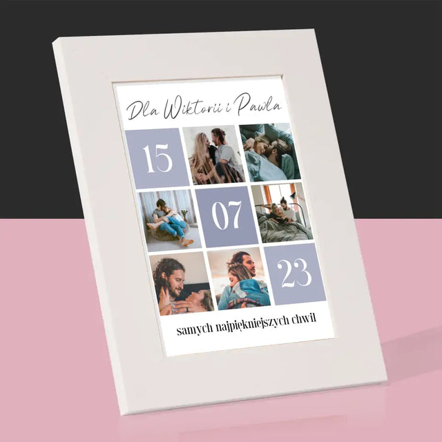 Fotokolaż: Najlepsze Chwile - Ramka Na Zdjęcie