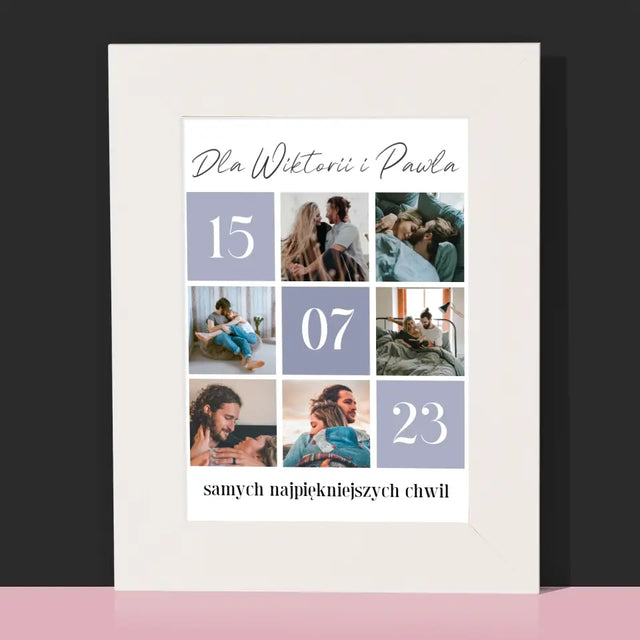 Fotokolaż: Najlepsze Chwile - Ramka Na Zdjęcie