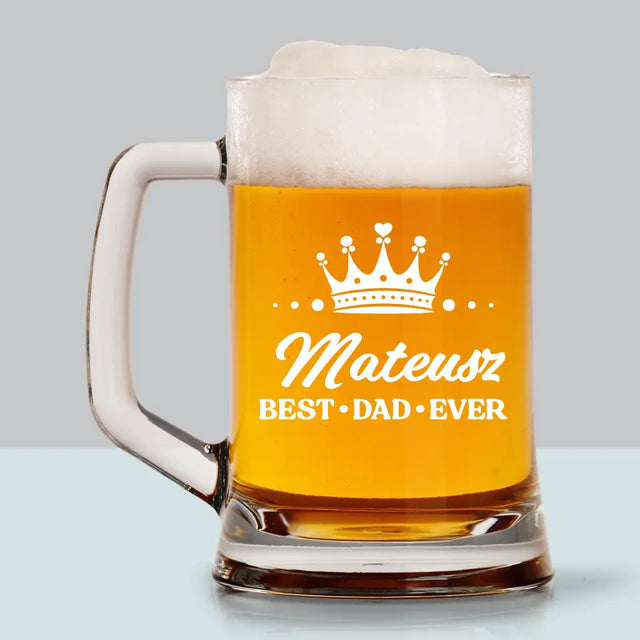 Monogram: Best Dad - Kufel Do Piwa