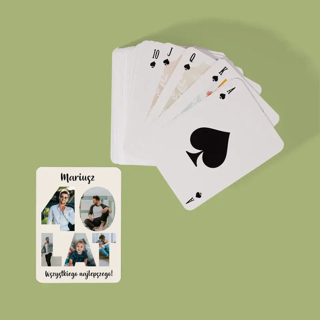 Słowo Ze Zdjęć: 40 Lat - Karty Do Gry